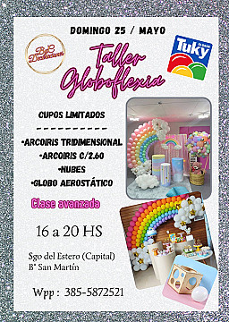 Curso Globoflexia Tridimensional en Santiago del Estero - 1