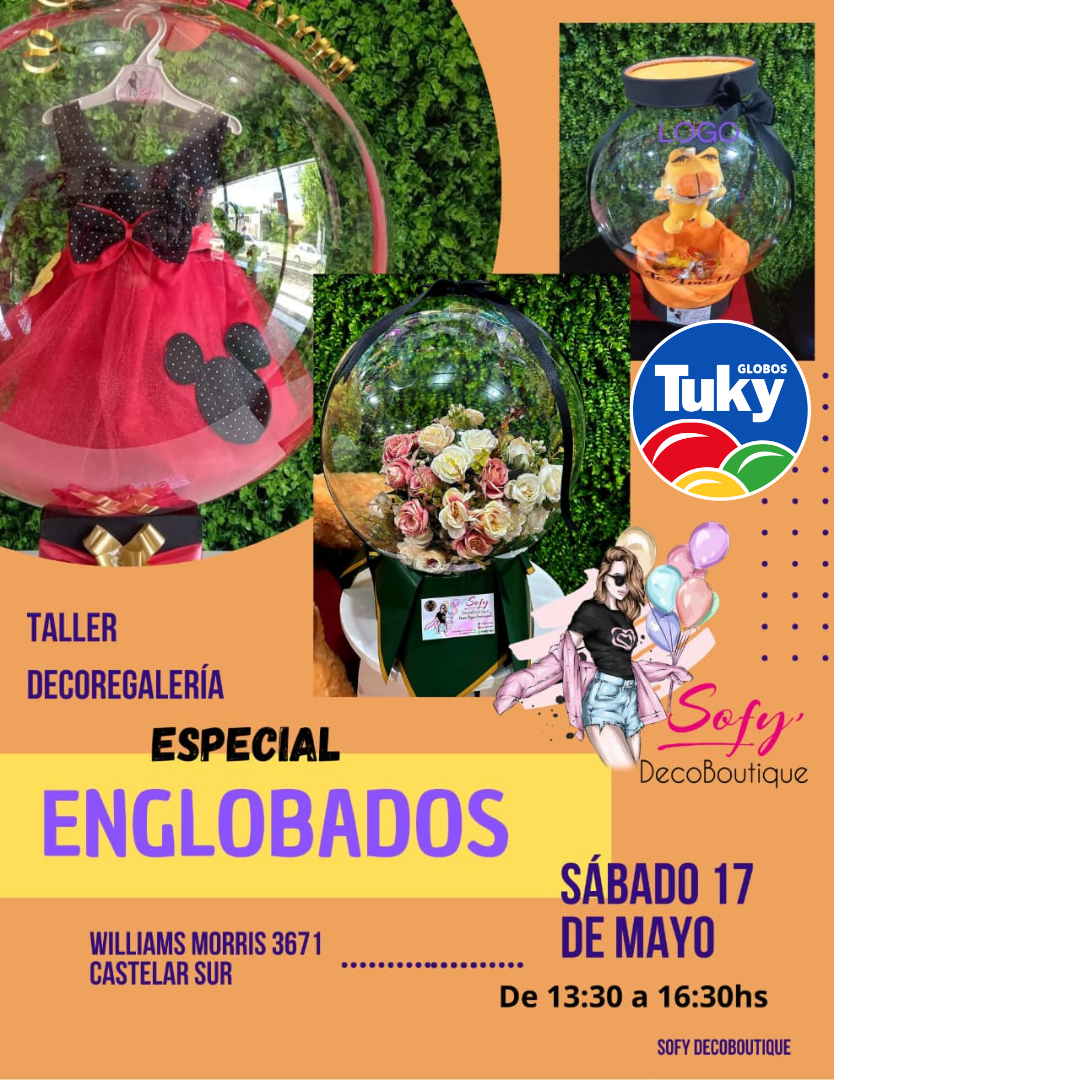 Mayo,Taller Decorelageria en Castelar