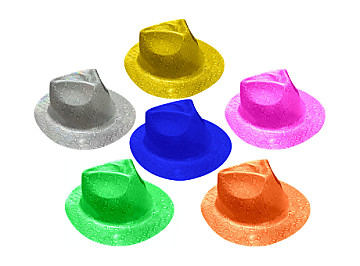 .Sombrero Tanguero con Glitter - 1