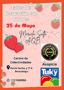 Taller de decoración con globos en Berazategui - 1