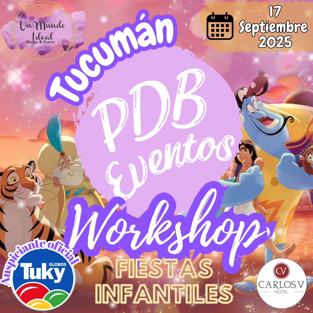 Workshop Fiestas Infantiles en Tucumán