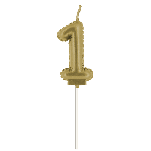 Vela Globo metalica Nº 1 Dorada