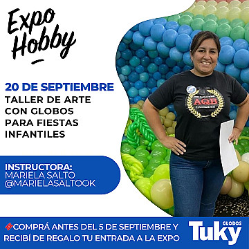 Taller de Arte con Globos - 1