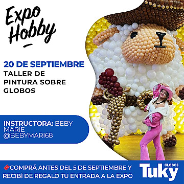 Taller de Pintura sobre Globos - 1