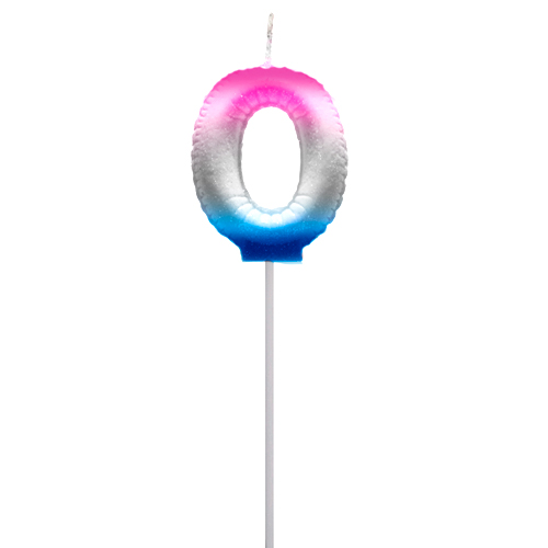 Vela Globo Metalica Nº 0 Tricolor Tuky