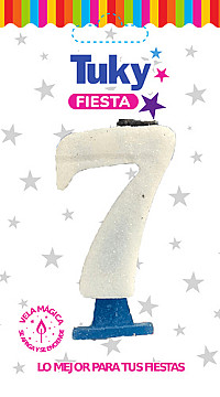 Vela Gibre Celeste Nº 7 - 1