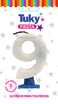 Vela Gibre Celeste Nº 9 - 1