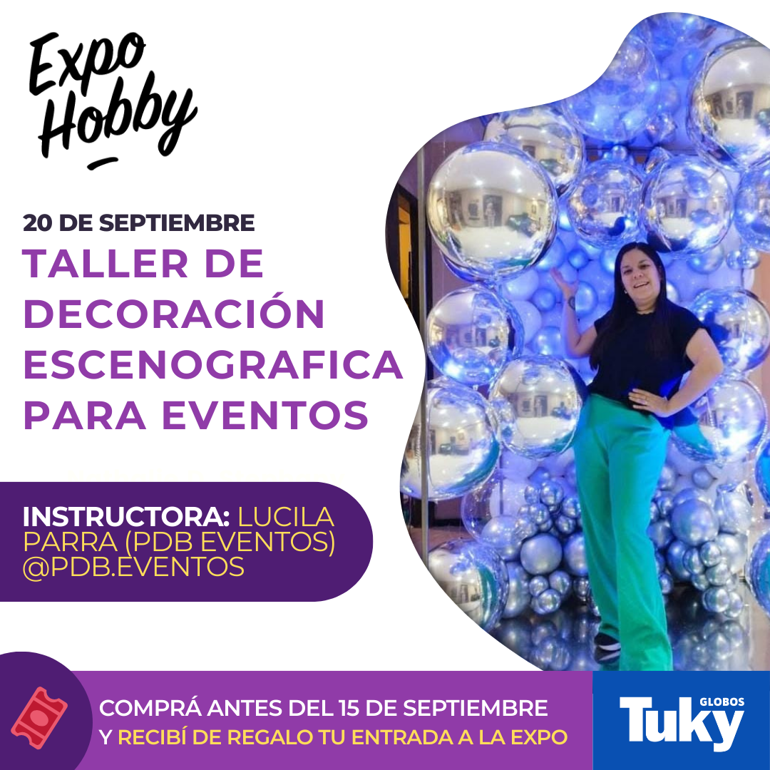 Taller de Decoración Escenográfica para Eventos