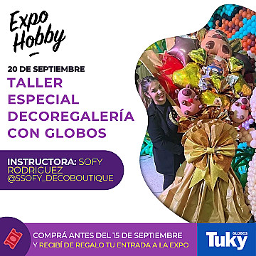 Taller de Decoregaleria con Globos - 1