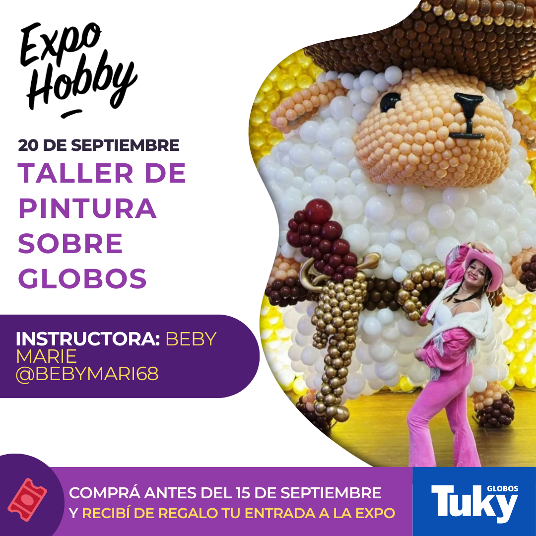 Taller de Pintura sobre Globos