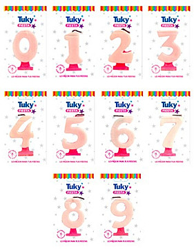 Set Vela Gibre Rosa - 1