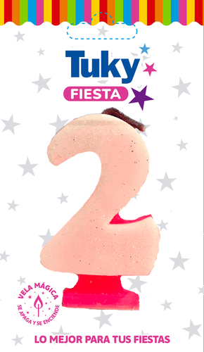 Vela Gibre Rosa Nº 2