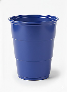Vaso Reutilizable 210 cm3  Azul (Bulto x 18 Pack) - 1