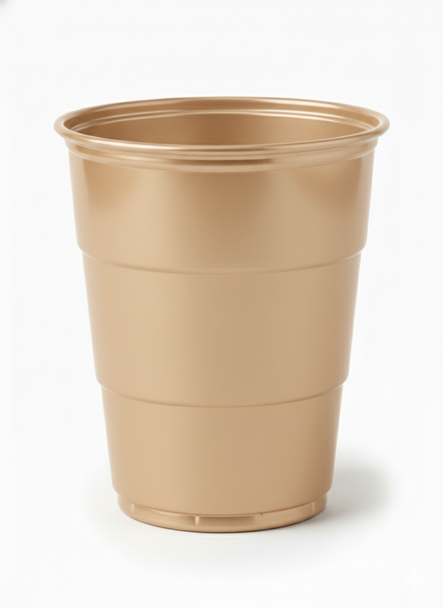 Vaso Reutilizable 210 cm3  Arena Vintage (Bulto x 18 Pack)