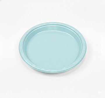 Plato Reutilizable 18 cm Celeste (Bulto x 18 Pack) - 1