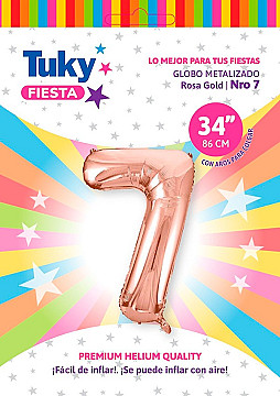 Numero 7 Rosa Gold - 1