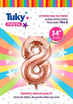 Numero 8 Rosa Gold - 1