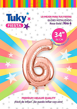 Numero 6 Rosa Gold - 1