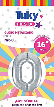 Número 0 Plata - 1