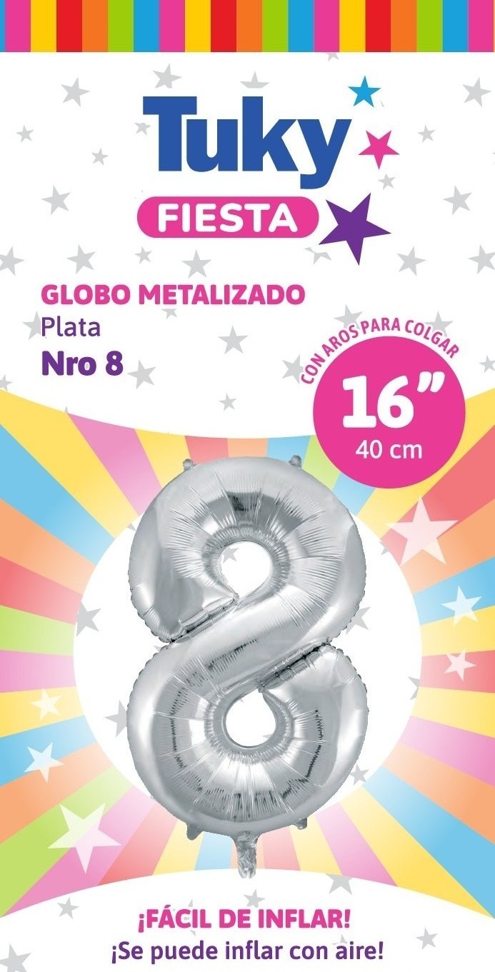 Número 8 Plata