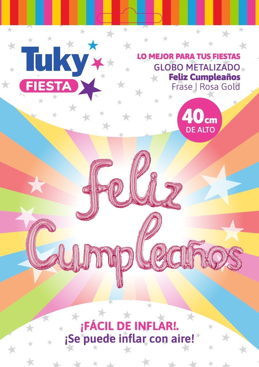 Frase Feliz Cumple Rosado