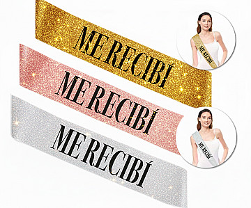 Banda Glitter "Me Recibi". - 1