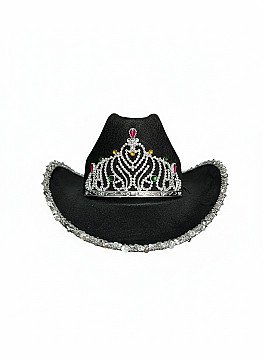 Sombrero Vaquero Con Corona y Lentejuelas - 5