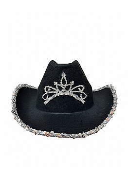 Sombrero Vaquero Con Corona y Lentejuelas - 7