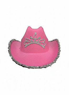 Sombrero Vaquero Con Corona y Lentejuelas - 8