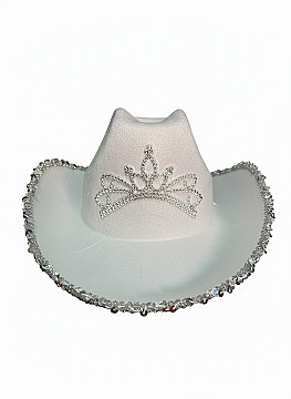 Sombrero Vaquero Con Corona y Lentejuelas - 9