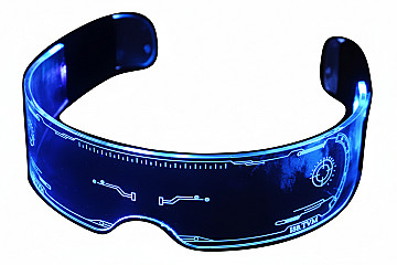 Lentes Full Led Show Robot - 2