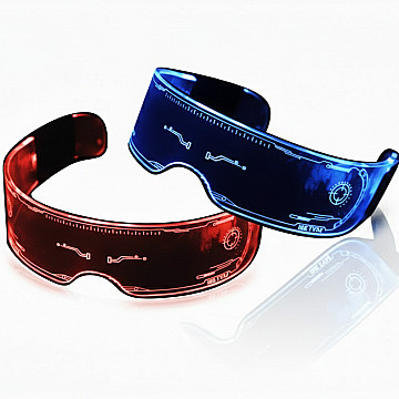 Lentes Full Led Show Robot - 4