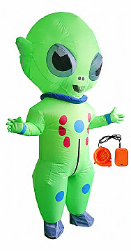 Disfraz Inflable de Marcianito Adulto - 2