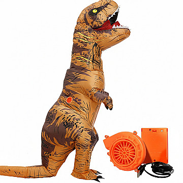 Disfraz Inflable de Dinosaurio Adulto - 1