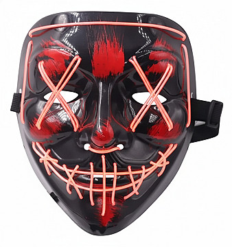 Mascara La Purga Con Luz Led - 1