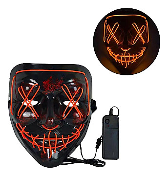 Mascara La Purga Con Luz Led - 4