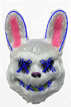 Mascara Conejo Maldito Con Luz Led - 5