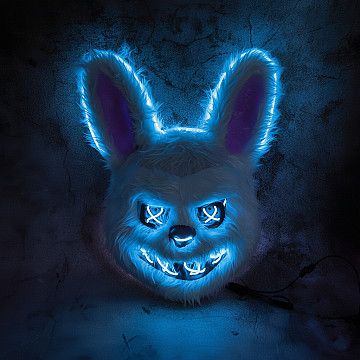 Mascara Conejo Maldito Con Luz Led - 8