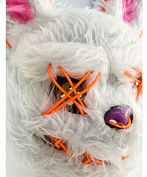 Mascara Conejo Maldito Con Luz Led - 11