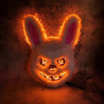 Mascara Conejo Maldito Con Luz Led - 12