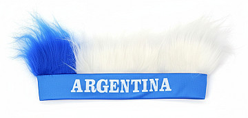 Vincha Argentina con Pelo - 1