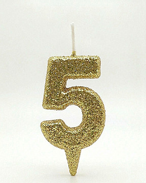 Vela Tubular Full Gibre Oro Nº 5. - 1