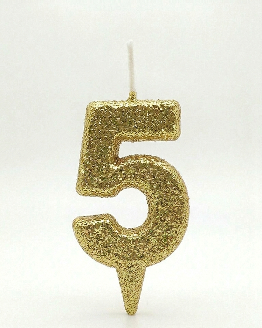 Vela Tubular Full Gibre Oro Nº 5.