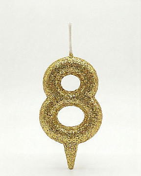 Vela Tubular Full Gibre Oro Nº 8. - 1