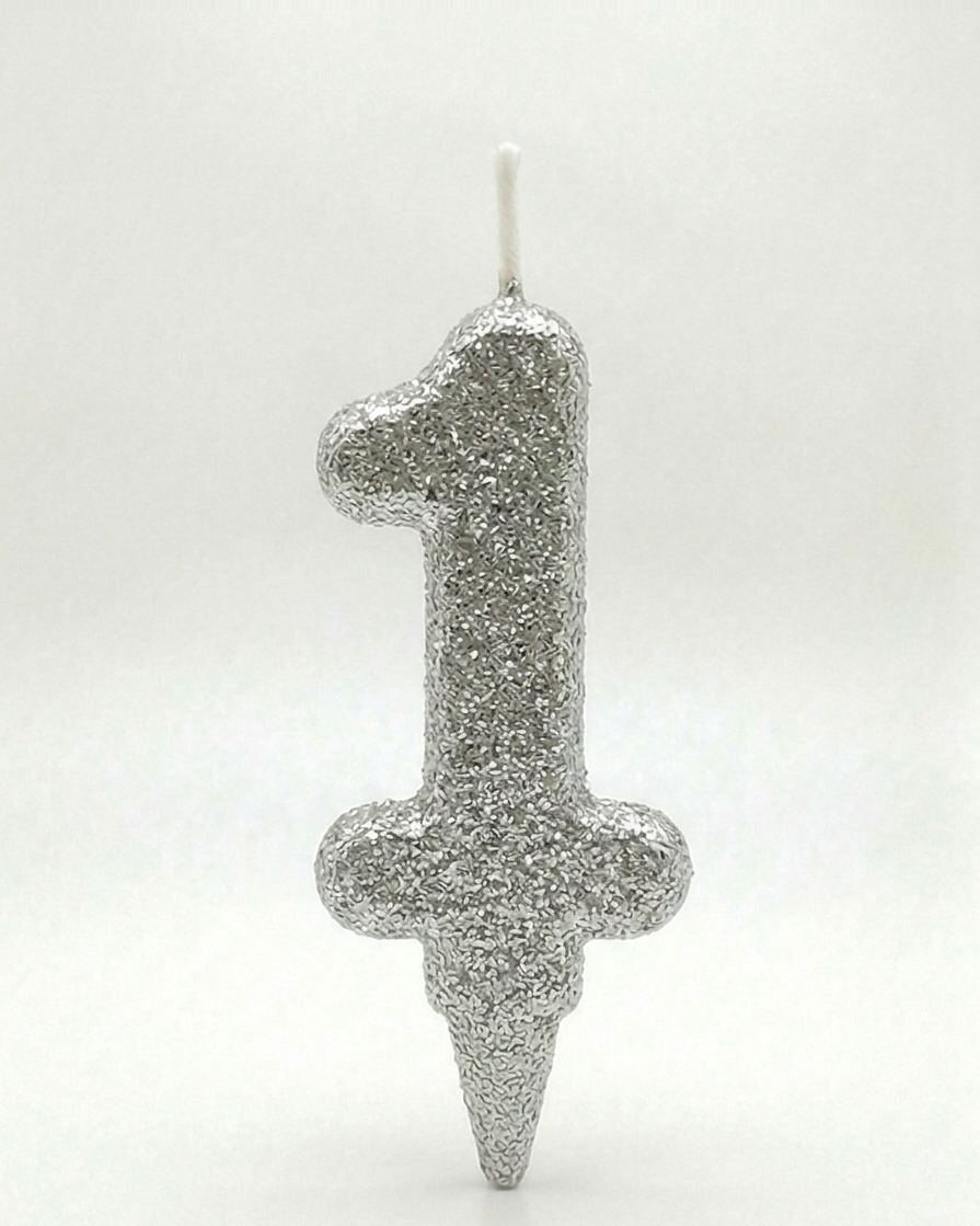 Vela Tubular Full Gibre Plata  Nº 1.