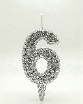 Vela Tubular Full Gibre Plata  Nº 6. - 1