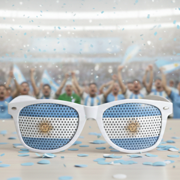 Anteojo Argentina Perforado