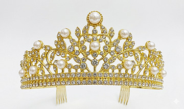 Banda Glitter Feliz Cumple con Corona - 8