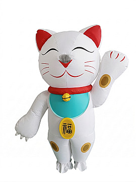 Disfraz Inflable de Gato - 1