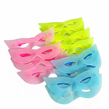 Antifaz Fluo Plastico Colores - 2